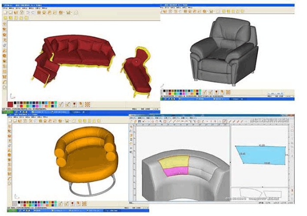 软体家具沙发CAD系统