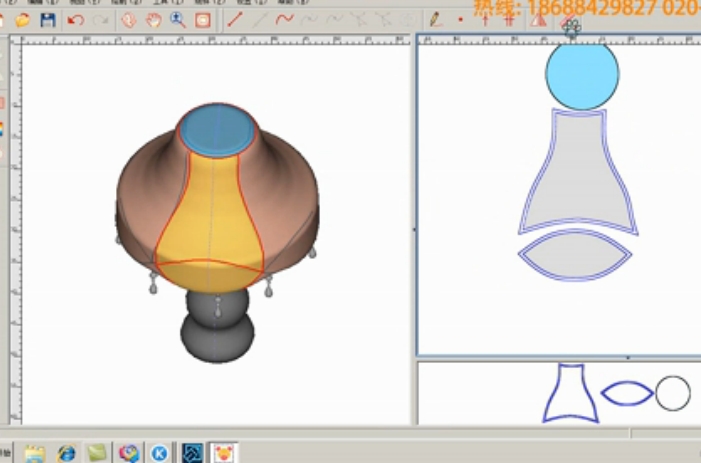 软装灯饰CAD系统